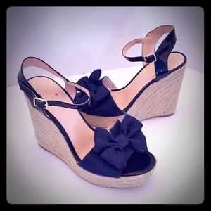 Kate Spade Wedges with bows